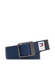 Tommy Jeans Pasek Męski Tjm Webbing 3.5 AM0AM12341 Granatowy. Niebieskie paski Tommy Jeans, bez wzorów, z jeansu. Za 229.99 zł.