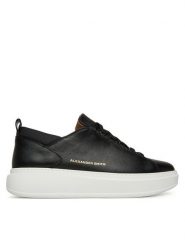 Alexander Smith Sneakersy Wembley ASBCWYM-2264-BLK Czarny. Czarne buty sportowe casual Alexander Smith, bez wzorów, ze skóry, bez zapięcia. Za 739.99 zł.