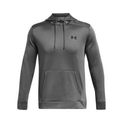 Bluza z kapturem Under Armour Fleece®. Czarne bluzy z kapturem Under Armour, s, bez wzorów, z materiału, z kapturem. Za 255.00 zł.