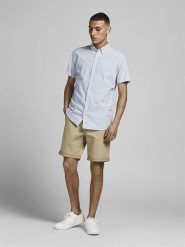 Jack & Jones Szorty w kolorze beżowym rozmiar: XL. Brązowe szorty Jack & Jones, xl, bez wzorów. Za 105.45 zł.