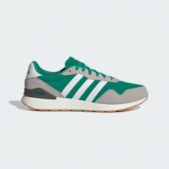 Buty Run 60s 4.0. Białe buty do biegania Adidas, bez wzorów, bez zapięcia, na fitness i siłownię. Za 259.00 zł.