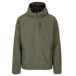Męska Kurtka Soft Shell Marlon. Szare kurtki Trespass, m, bez wzorów, z softshellu, bez kaptura. Za 279.99 zł.