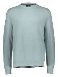 Lerros Sweter w kolorze błękitnym rozmiar: XXL. Niebieskie swetry nierozpinane Lerros, xxl, bez wzorów, z bawełny, bez kołnierzyka, bez ramiączek. Za 123.25 zł.