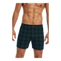 Cornette Bokserki męskie Comfort 002/82 zielono- granatowe r. L. Bokserki marki Cornette. Za 36.78 zł.