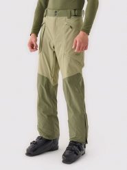 4F Spodnie narciarskie w kolorze zielonym rozmiar: S. Zielone spodnie narciarskie i snowboardowe 4F, m, bez wzorów, narciarskie. Za 200.60 zł.