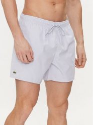 Lacoste Szorty kąpielowe MH6270 Niebieski Regular Fit. Niebieskie kąpielówki LACOSTE, l, bez wzorów, z syntetyku. Za 349.99 zł.