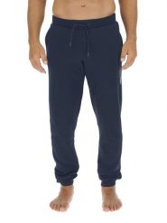 Pierre Cardin Spodnie dresowe w kolorze granatowym rozmiar: L. Niebieskie spodnie treningowe długie Pierre Cardin, l, bez wzorów, z dresówki. Za 83.42 zł.