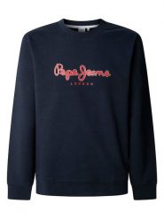 Pepe Jeans Bluza "Duke" w kolorze granatowym rozmiar: L. Niebieskie bluzy Pepe Jeans, l, bez wzorów, z bawełny, bez kaptura. Za 212.45 zł.