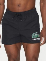 Lacoste Szorty kąpielowe MH6912 Czarny Regular Fit. Czarne kąpielówki LACOSTE, m, bez wzorów, z syntetyku. Za 239.99 zł.