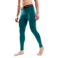 Męskie narciarskie legginsy termoaktywne Sporty zimowe Siroko Alta. Zielone bielizna termoaktywna SIROKO, l, bez wzorów, z tkaniny, narciarskie. Za 255.00 zł.