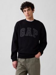 GAP Bluza w kolorze czarnym rozmiar: L. Czarne bluzy GAP, l, bez wzorów, bez kaptura. Za 124.95 zł.