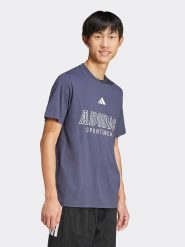 Adidas Koszulka w kolorze granatowym rozmiar: M. Niebieskie bezrękawniki Adidas, m, bez wzorów, z bawełny, bez kołnierzyka, bez ramiączek. Za 91.56 zł.