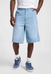 MESKIE SZORTY LEE CARPENTER SKATER SHORT NICHOLS 112364163. Szorty Lee, bez wzorów, z jeansu. Za 169.99 zł.