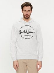 Jack&Jones Bluza Forest 12249237 Szary Standard Fit. Szare bluzy Jack&Jones, m, bez wzorów, z syntetyku, bez kaptura. Za 89.99 zł.