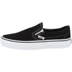 Sandały Vans Classic Unisex Czarny Biały. Białe sandały Vans, z materiału, bez zapięcia. Za 296.99 zł.