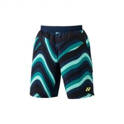 Spodnie badminton męskie Yonex Australian Open 2024. Niebieskie szorty YONEX, m, bez wzorów, z materiału, sportowe. Za 369.99 zł.