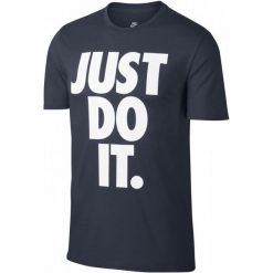Nike T-Shirt M Nsw Tee Just Do It Thunder Blue White L. T-shirty sportowe marki Nike. W wyprzedaży za 85.00 zł.