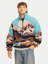 Jack&Jones Polar Landscape 12274473 Niebieski Relaxed Fit. Niebieskie bluzy z polaru Jack&Jones, l, bez wzorów, z polaru, bez kaptura. Za 239.99 zł.