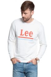 LEE BLUZA LEE BLUZA STRIPE SWS ECRU L82OSPNQ 112122133. Bluzy Lee, l, bez wzorów, bez kaptura. W wyprzedaży za 69.99 zł.
