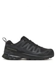 Salomon Buty do biegania Xa Pro 3D V9 Wide Gore-Tex L47277000 Czarny. Czarne buty do biegania Salomon, bez wzorów, z gore-texu, bez zapięcia, do biegania, gore-tex. Za 509.99 zł.
