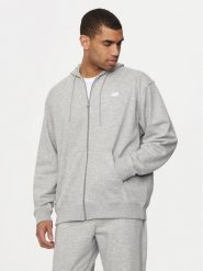 New Balance Bluza Essentials MJ41501 Szary Regular Fit. Szare bluzy New Balance, m, bez wzorów, z bawełny, bez kaptura. Za 199.99 zł.