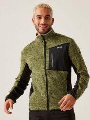 Regatta Kurtka polarowa "Baslinn" w kolorze khaki rozmiar: M. Brązowe kurtki Regatta, m, bez wzorów, z polaru, bez kaptura. Za 136.13 zł.