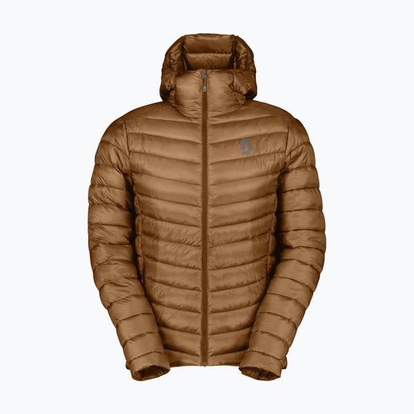 Kurtka ocieplana męska SCOTT Insuloft Tech Primaloft Hoody. Brązowe kurtki Scott, m, bez wzorów, z puchu, bez kaptura. Za 589.99 zł.