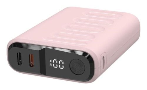 RealPower PB-10000C PD+ 10000 mAh Różowy. Czerwone powerbanki No name. Za 166.99 zł.