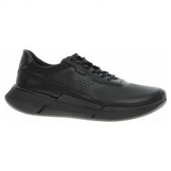 Buty do chodzenia męskie Ecco 83076401001. Czarne buty sportowe casual ecco, bez wzorów, z materiału, bez zapięcia. Za 835.00 zł.
