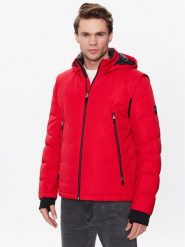 Boss Kurtka przejściowa 50482326 Czerwony Regular Fit. Czerwone kurtki Boss, m, bez wzorów, z syntetyku, bez kaptura. Za 1,209.00 zł.