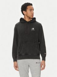 Champion Bluza 221176 Czarny Regular Fit. Czarne bluzy Champion, m, bez wzorów, z syntetyku, bez kaptura. Za 239.99 zł.