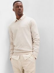 Gap Sweter 724306-02 Écru Regular Fit. Swetry rozpinane GAP, m, bez wzorów, z bawełny, bez kołnierzyka, bez ramiączek. Za 119.99 zł.