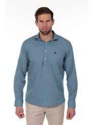 The Time of Bocha Koszula - Regular fit - w kolorze niebieskim rozmiar: M. Niebieskie koszule The Time of Bocha, m, bez wzorów, bez kołnierzyka, bez ramiączek. Za 173.99 zł.