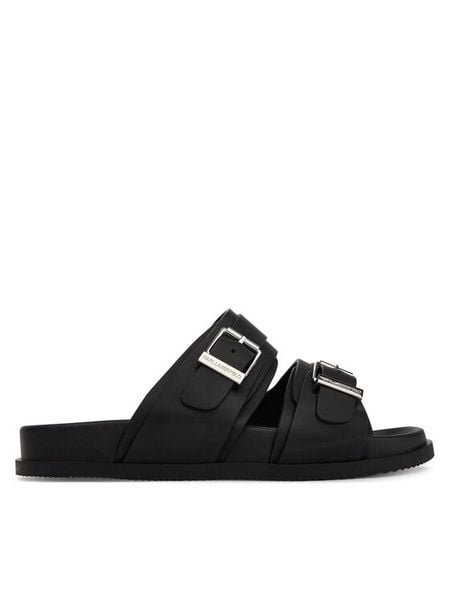 KARL LAGERFELD Klapki Kaden KL72106 Czarny. Czarne klapki KARL LAGERFELD, ze skóry. Za 779.99 zł.