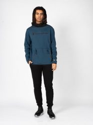 Bluza trekking męska. Czarne bluzy z kapturem Champion, m, bez wzorów, z bawełny, z kapturem. Za 229.00 zł.