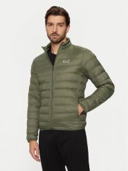 EA7 Emporio Armani Kurtka puchowa 8NPB23 PNGPZ 1846 Zielony Regular Fit. Zielone kurtki EA7 Emporio Armani, l, bez wzorów, z puchu, bez kaptura. Za 539.99 zł.
