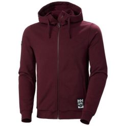 Bluza z kapturem i zamkiem błyskawicznym Helly Hansen Arctic Ocean. Czerwone bluzy Helly Hansen, na zimę, m, bez wzorów, z kapturem. W wyprzedaży za 432.50 zł.