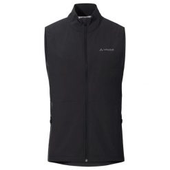 Kurtka bez rękawów VAUDE Yaras. Czarne kurtki Vaude, m, bez wzorów, z elastanu, bez kaptura. Za 387.00 zł.