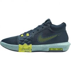 Buty koszykarskie męskie Nike Ebron Witness Viii. Niebieskie buty do koszykówki Nike, bez zapięcia, do koszykówki. Za 589.00 zł.