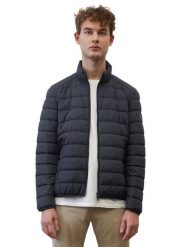 Marc O'Polo Kurtka przejściowa B21096070188 Granatowy Regular Fit. Niebieskie kurtki Marc O'Polo, m, bez wzorów, z syntetyku, bez kaptura. Za 479.99 zł.
