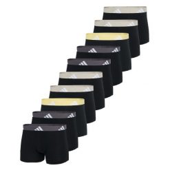 Bokserki Active Flex Cotton 10 pak. Szare bokserki Adidas, l, bez wzorów, z bawełny. Za 538.00 zł.