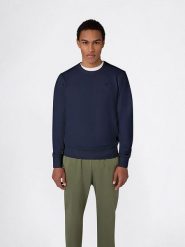 Champion Bluza w kolorze granatowym rozmiar: L. Niebieskie bluzy Champion, l, bez wzorów, z bawełny, bez kaptura. Za 136.45 zł.