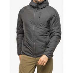 Kurtka ocieplana męska Helikon-Tex Wolfhound Hoodie. Szare kurtki Helikon-Tex, m, bez wzorów, bez kaptura. Za 660.99 zł.