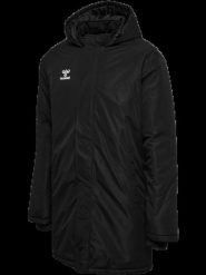Hummel Kurtka hmlAUTHENTIC BENCH JACKET Czarna Poliester. Czarne kurtki Hummel, xl, bez wzorów, z poliesteru, bez kaptura. Za 353.50 zł.