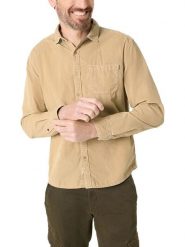 Timezone Koszula w kolorze beżowym rozmiar: M. Brązowe koszule Timezone, m, bez wzorów, z bawełny, bez kołnierzyka, bez ramiączek. Za 109.52 zł.