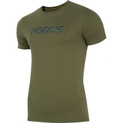 T-shirt męski TSM006 - khaki. T-shirty marki 4F. Za 44.99 zł.