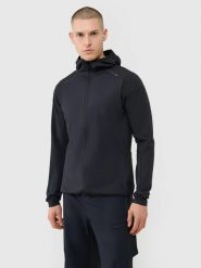 BLUZA MĘSKA TRENINGOWA 4F ROWEROWA SZYBKOSCHNĄCA TFSWM483 XL KOLOR CZARNY. Czarne bluzy bez kaptura 4F, l, bez wzorów, z bawełny, bez kaptura. Za 299.99 zł.