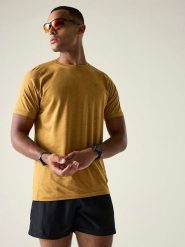 Dare 2b Koszulka funkcyjna "Persist" w kolorze żółtym rozmiar: XL. Żółte t-shirty sportowe Dare 2B, bez wzorów, z materiału, bez ramiączek, outdoorowe. Za 61.31 zł.