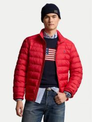 Polo Ralph Lauren Kurtka przejściowa 710949955004 Czerwony Regular Fit. Czerwone kurtki Polo Ralph Lauren, l, bez wzorów, z syntetyku, bez kaptura. Za 699.99 zł.