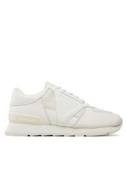Guess Sneakersy Fano FMFFAN ELE12 Biały. Białe buty sportowe casual Guess, z aplikacjami, ze skóry, bez zapięcia. Za 399.99 zł.